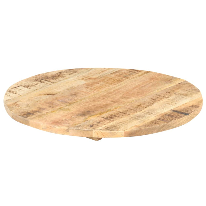 Tafelblad rond 25-27 mm 60 cm massief mangohout