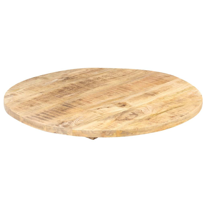 Tafelblad rond 25-27 mm 60 cm massief mangohout