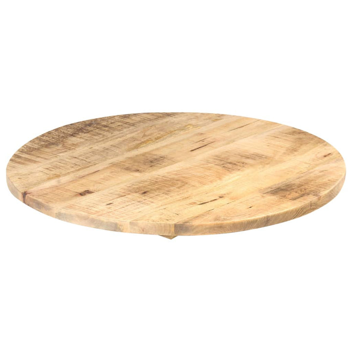 Tafelblad rond 25-27 mm 60 cm massief mangohout