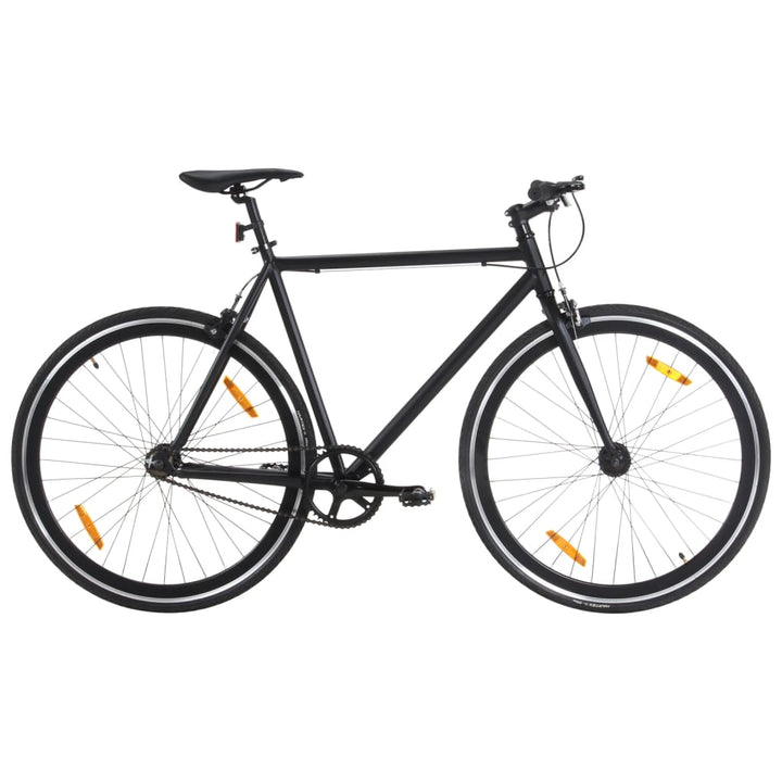 Fiets met vaste versnelling 700 c 51 cm zwart