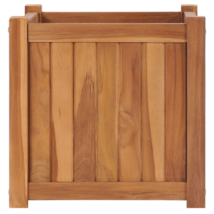 Plantenbak verhoogd 40x40x40 cm massief teakhout