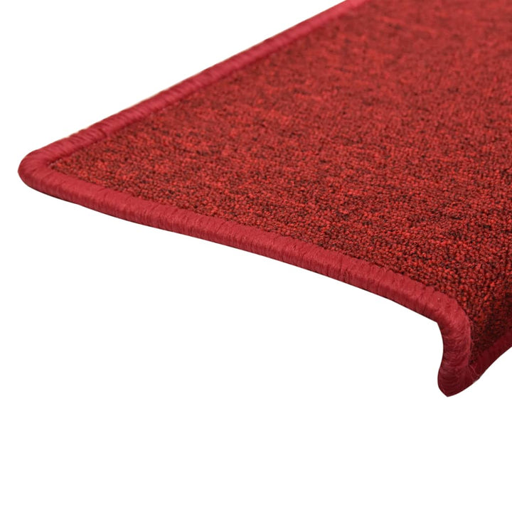 Trapmatten 15 st 65x21x4 cm rood