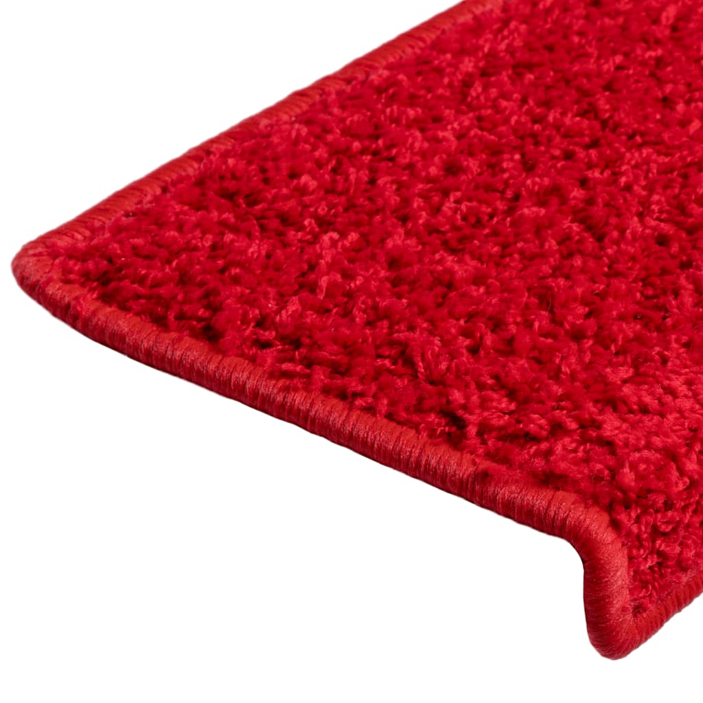 Trapmatten 15 st 65x21x4 cm rood