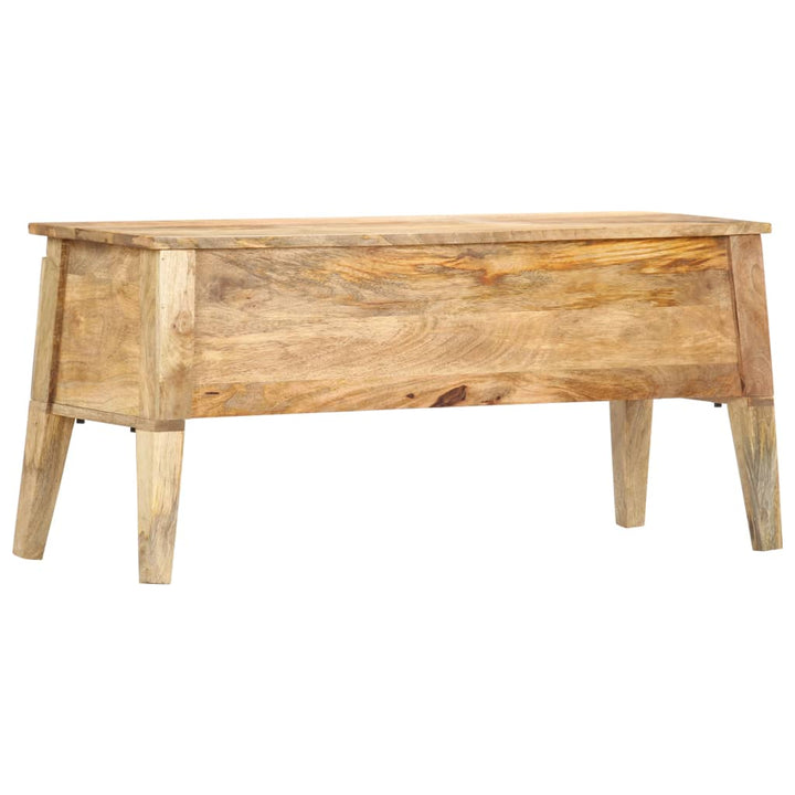 Opbergbox 99x35x48 cm massief mangohout