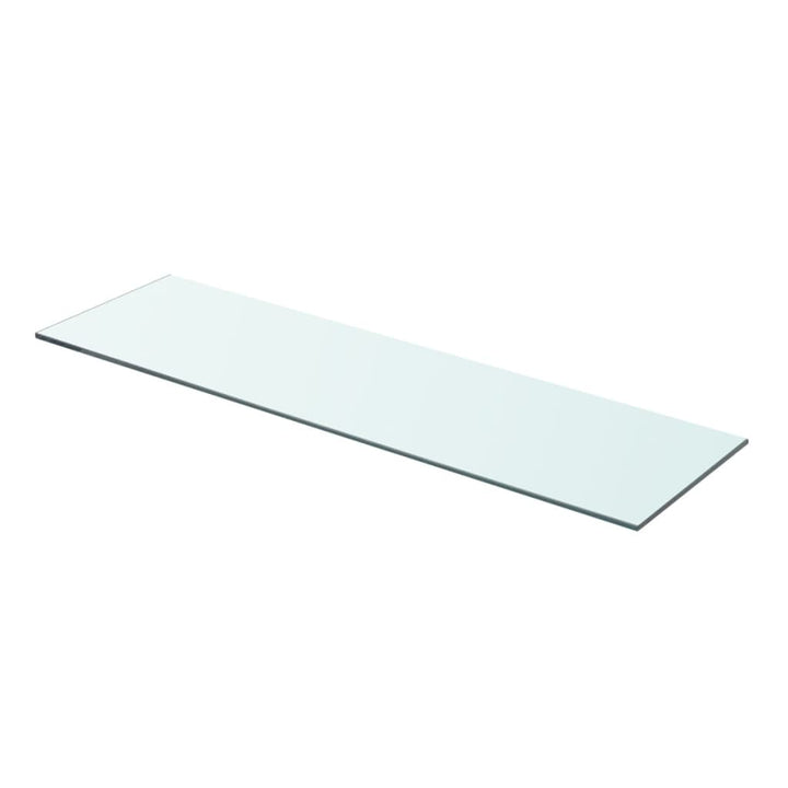 Schappen 2 st 70x20 cm glas transparant