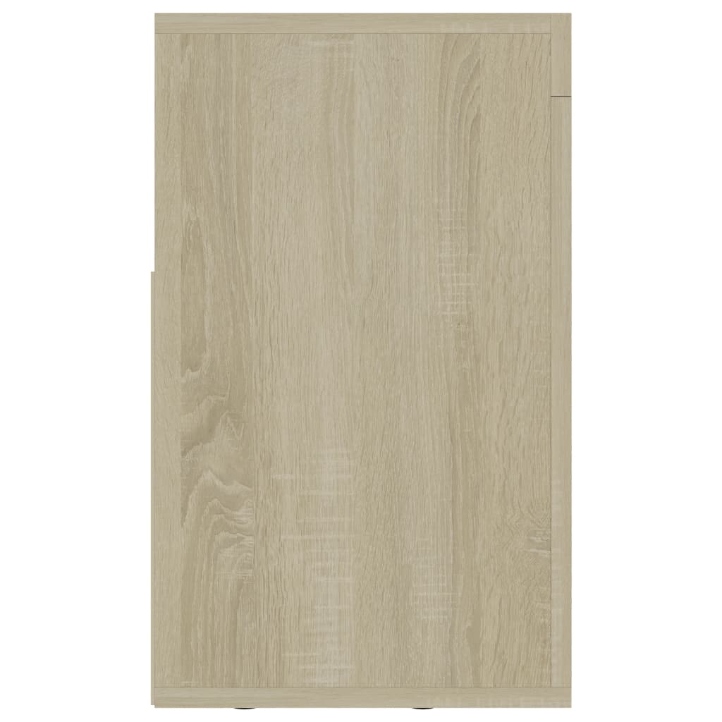 Tv-meubel 120x30x50 cm bewerkt hout sonoma eikenkleurig