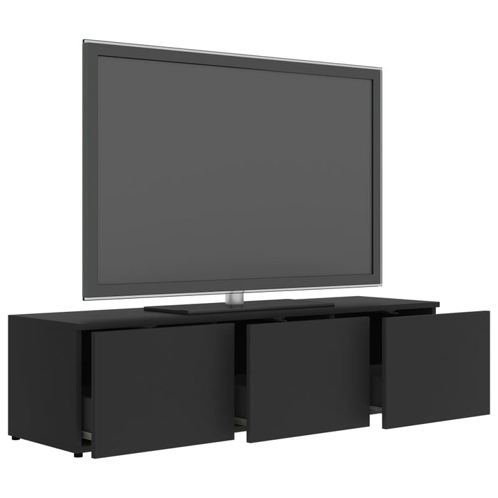 Tv-meubel 120x34x30 cm bewerkt hout grijs