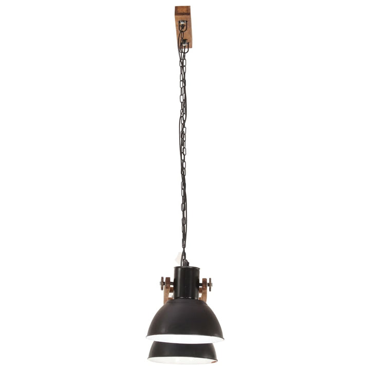 Hanglamp industrieel 25 W E27 109 cm zwart