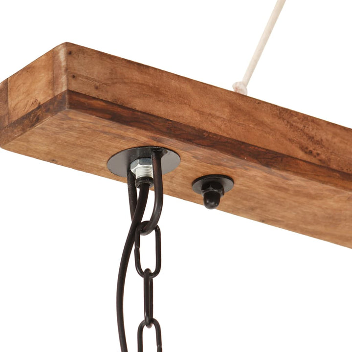 Hanglamp industrieel 25 W E27 109 cm zwart