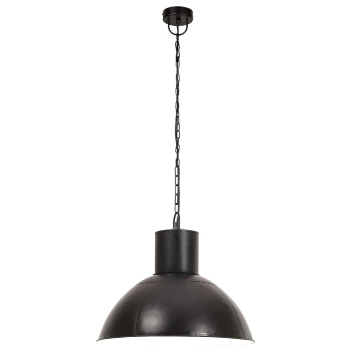 Hanglamp rond 25 W E27 48 cm zwart