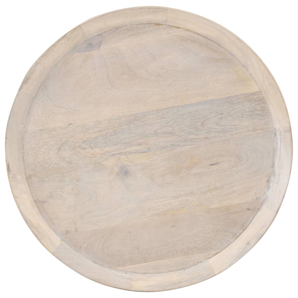 Bijzettafel ø˜60x75 cm massief mangohout