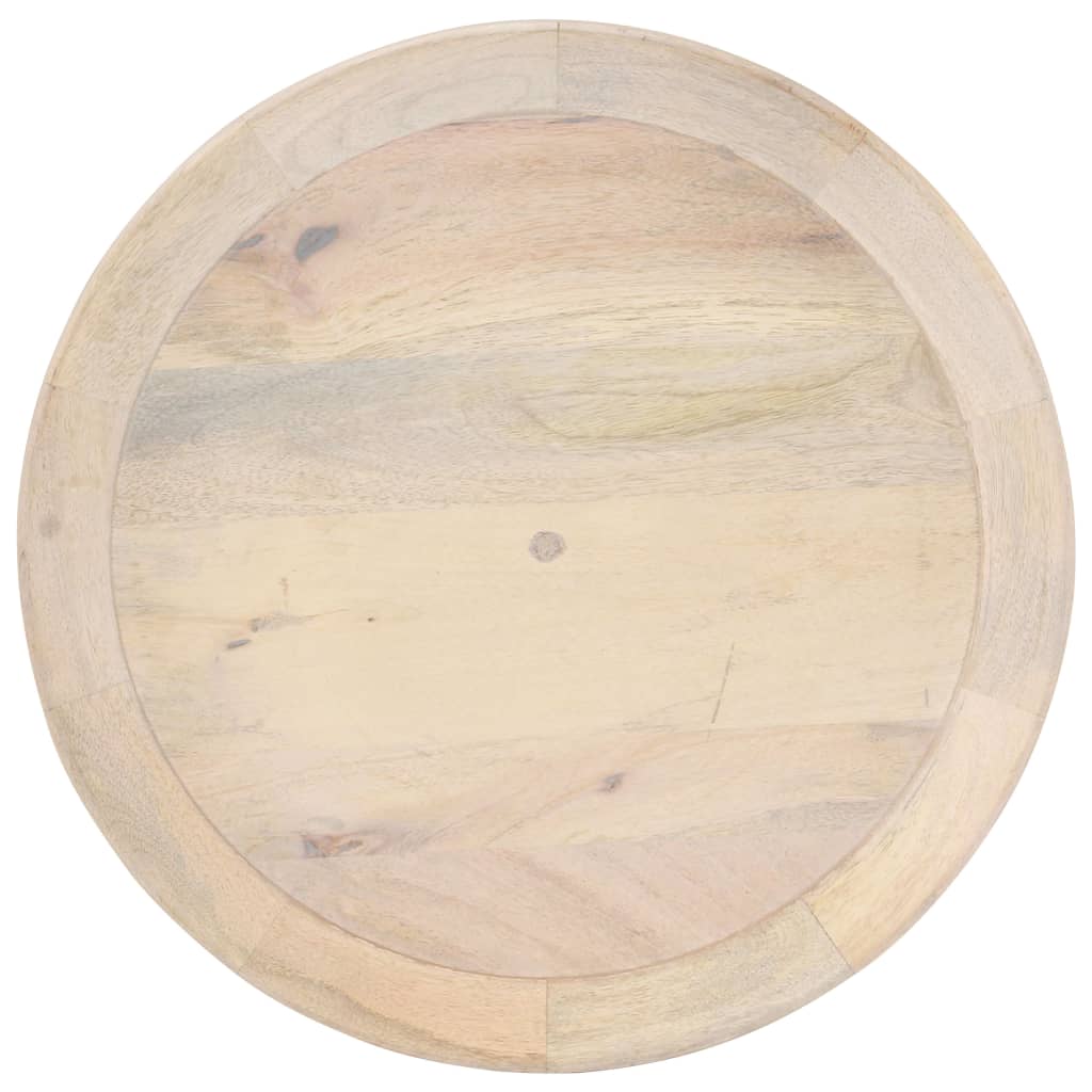 Bijzettafel ø˜50x55 cm massief mangohout