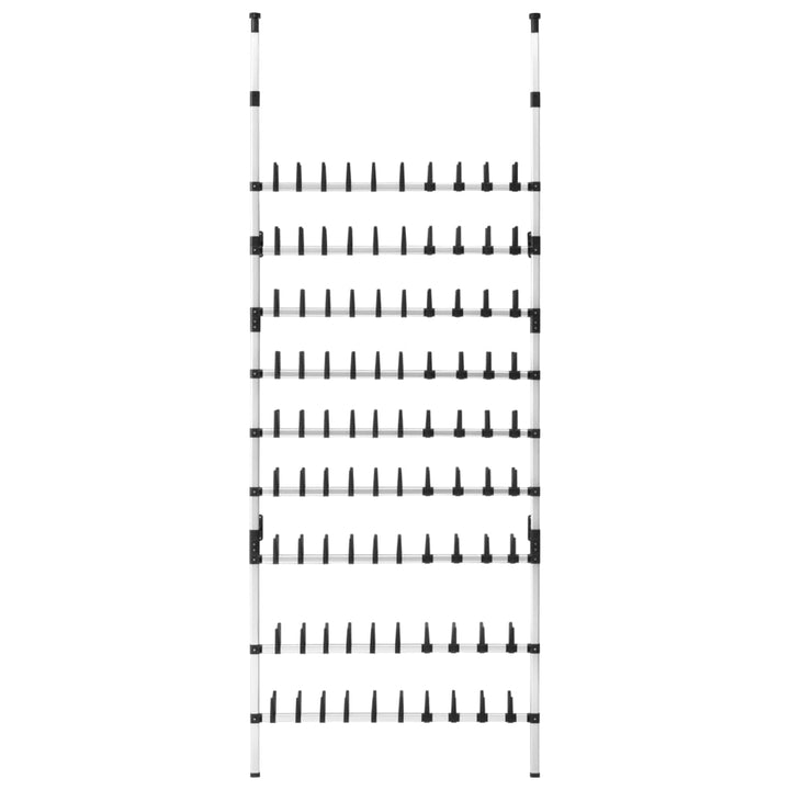 Schoenenrek met stangen telescopisch aluminium