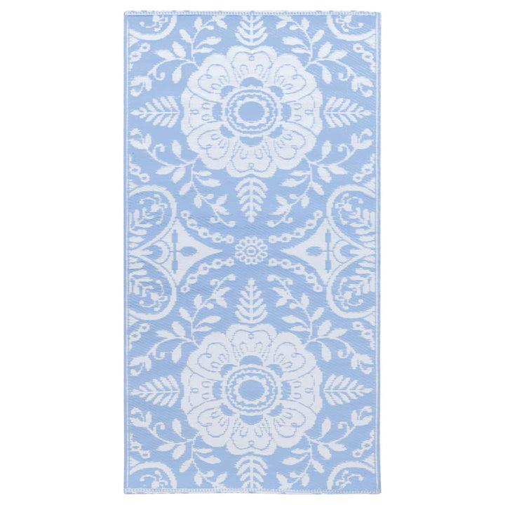 Buitenkleed 80x150 cm PP babyblauw