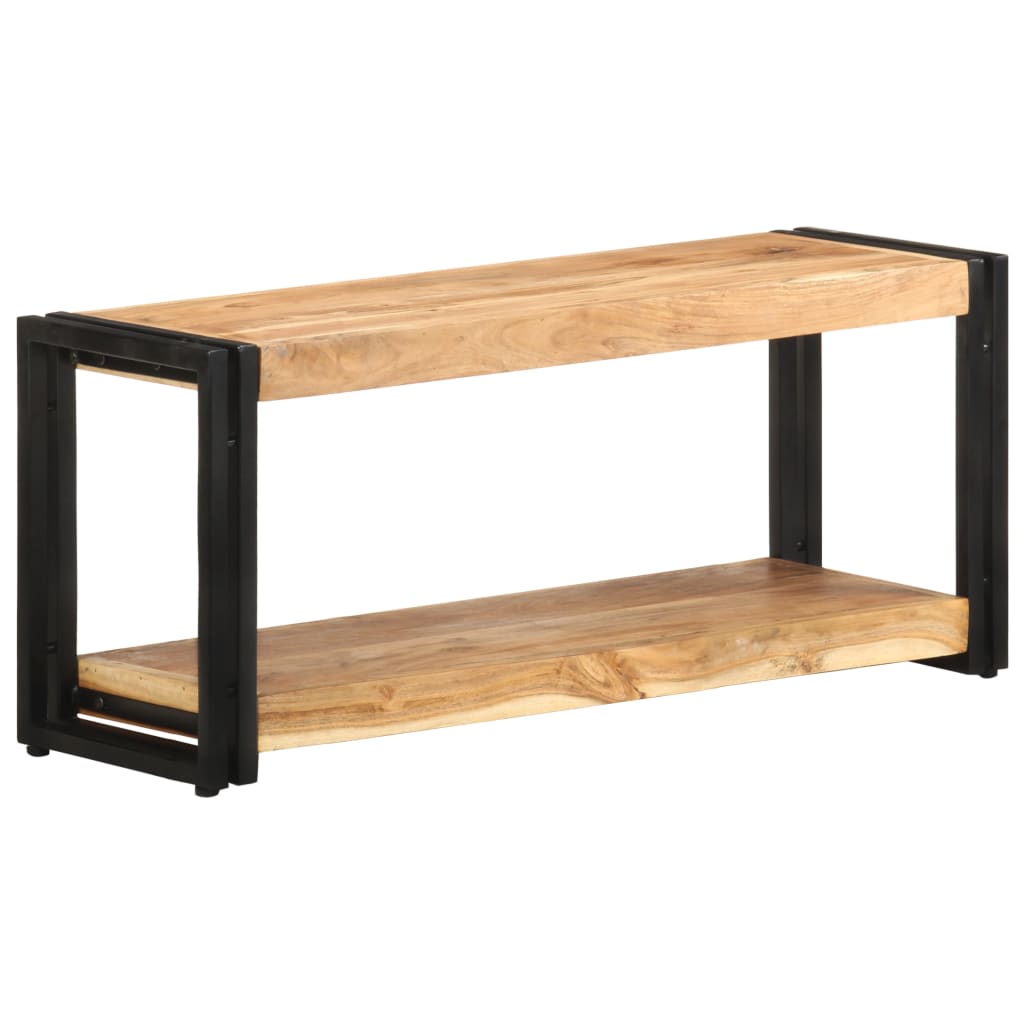 Tv-meubel 90x30x40 cm massief acaciahout