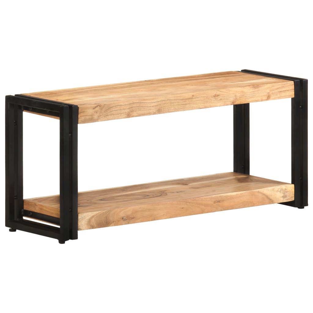 Tv-meubel 90x30x40 cm massief acaciahout