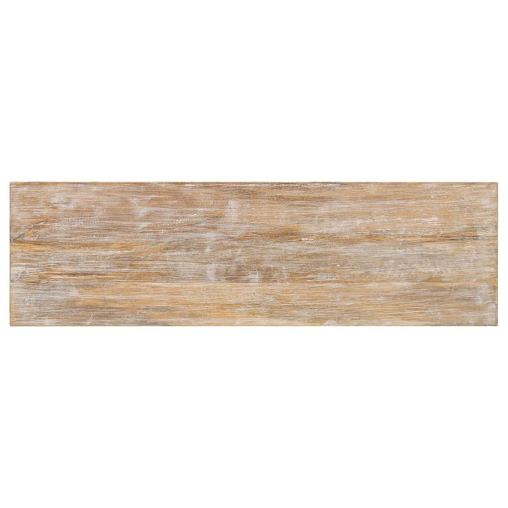 Wandtafel 100x30x75 cm massief mangohout