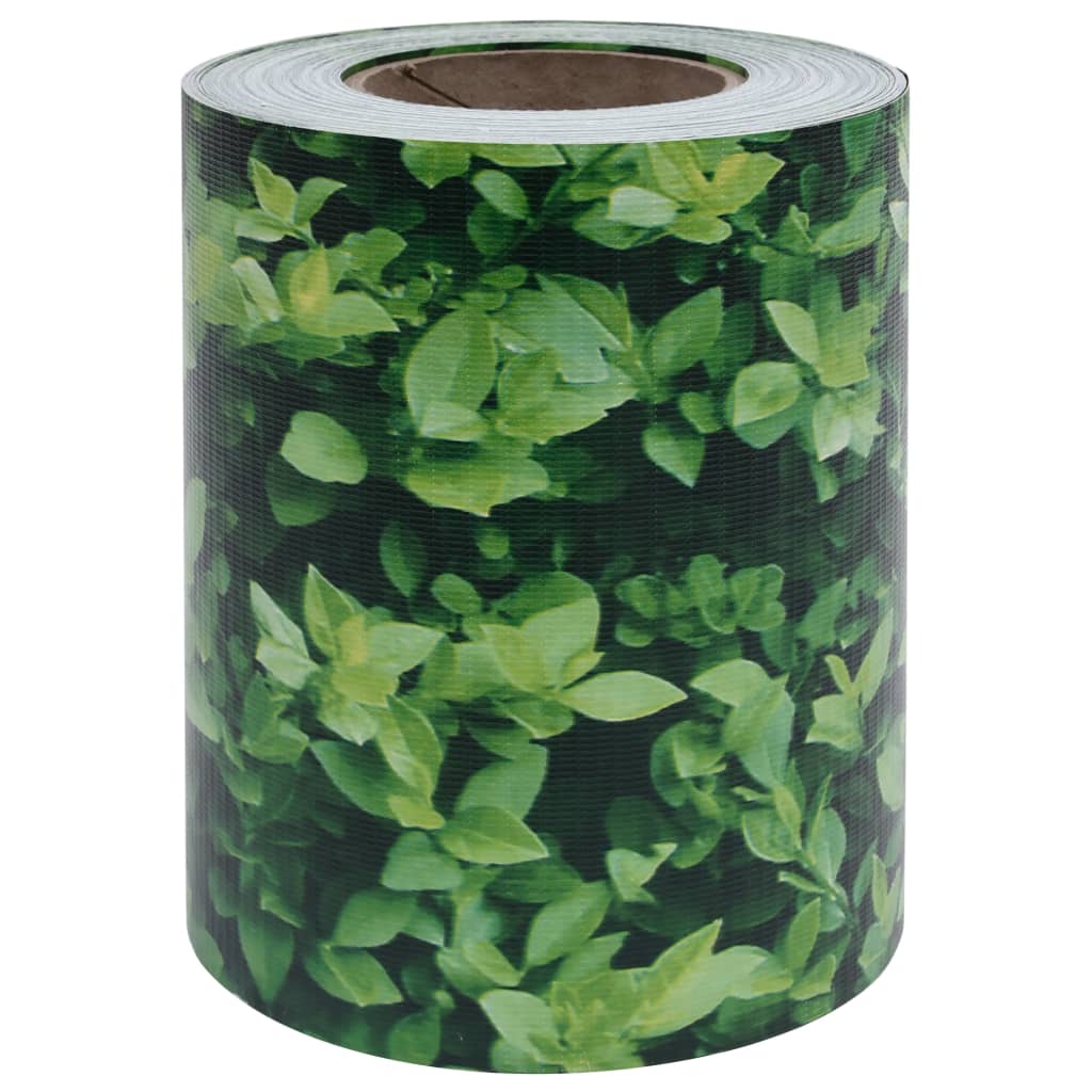 Tuinscherm 70x0,19m PVC groen