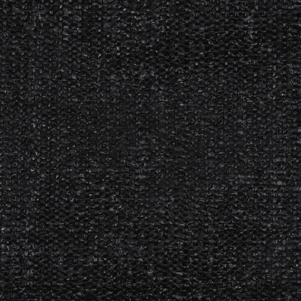 Tenttapijt 200x300 cm zwart