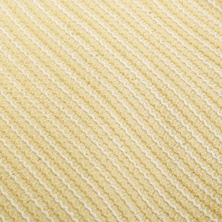 Zonnezeil 160 g/m² 2,5x5 m HDPE beige