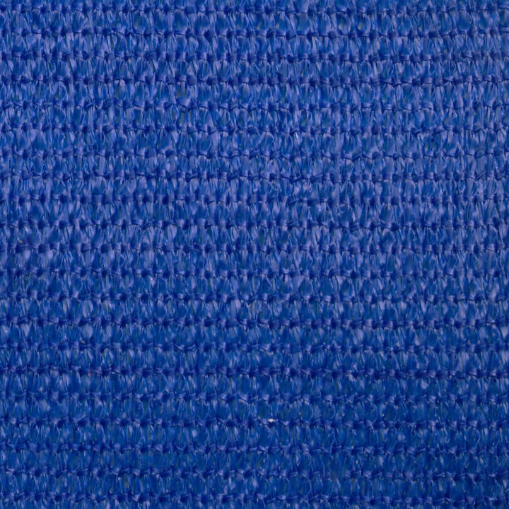 Zonnezeil 160 g/m² 2x2 m HDPE blauw