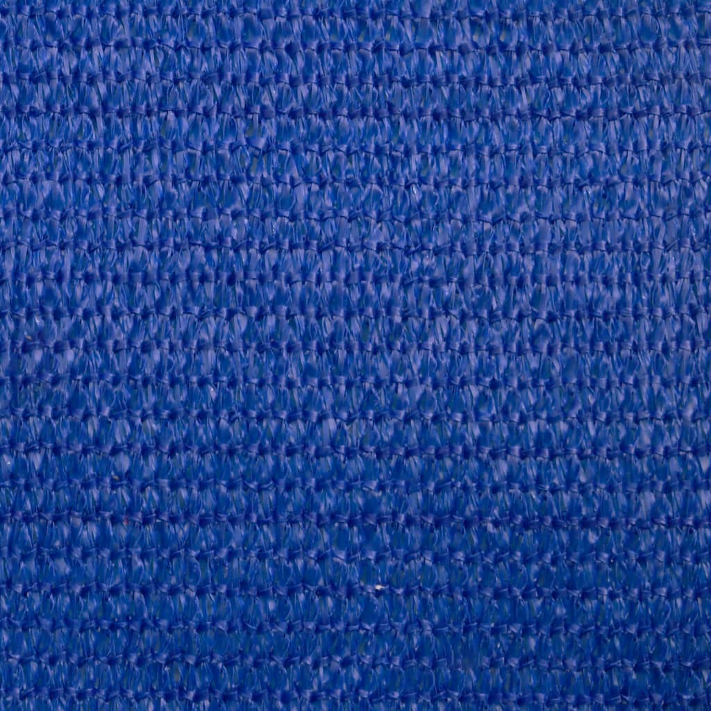 Zonnezeil 160 g/m² 2x3 m HDPE blauw