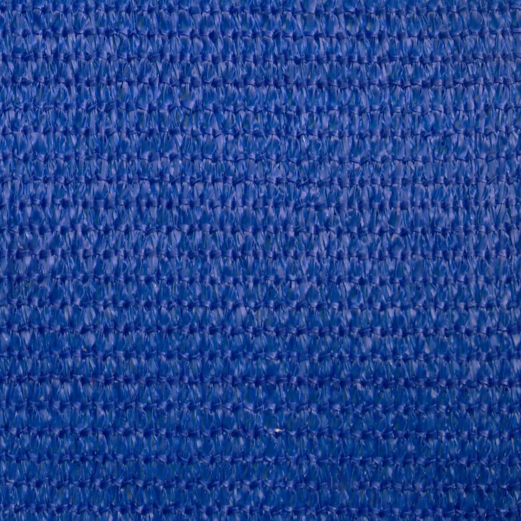 Zonnezeil 160 g/m² 2x4m HDPE blauw