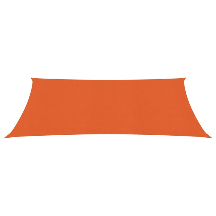 Zonnezeil 160 g/m² 2x3 m HDPE oranje