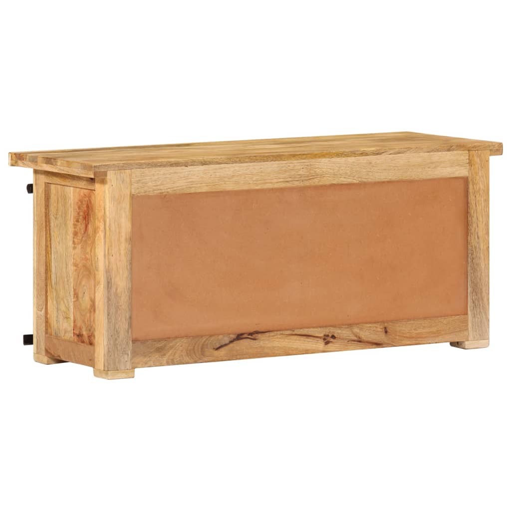 Tv-meubel 90x35x40 cm massief mangohout