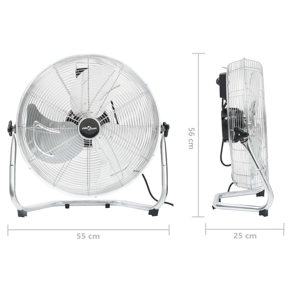 Vloerventilator 3 snelheden 100 W 55 cm