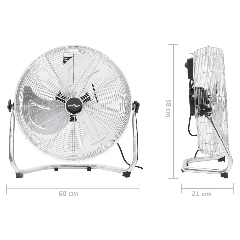 Vloerventilator 3 snelheden 120 W 60 cm