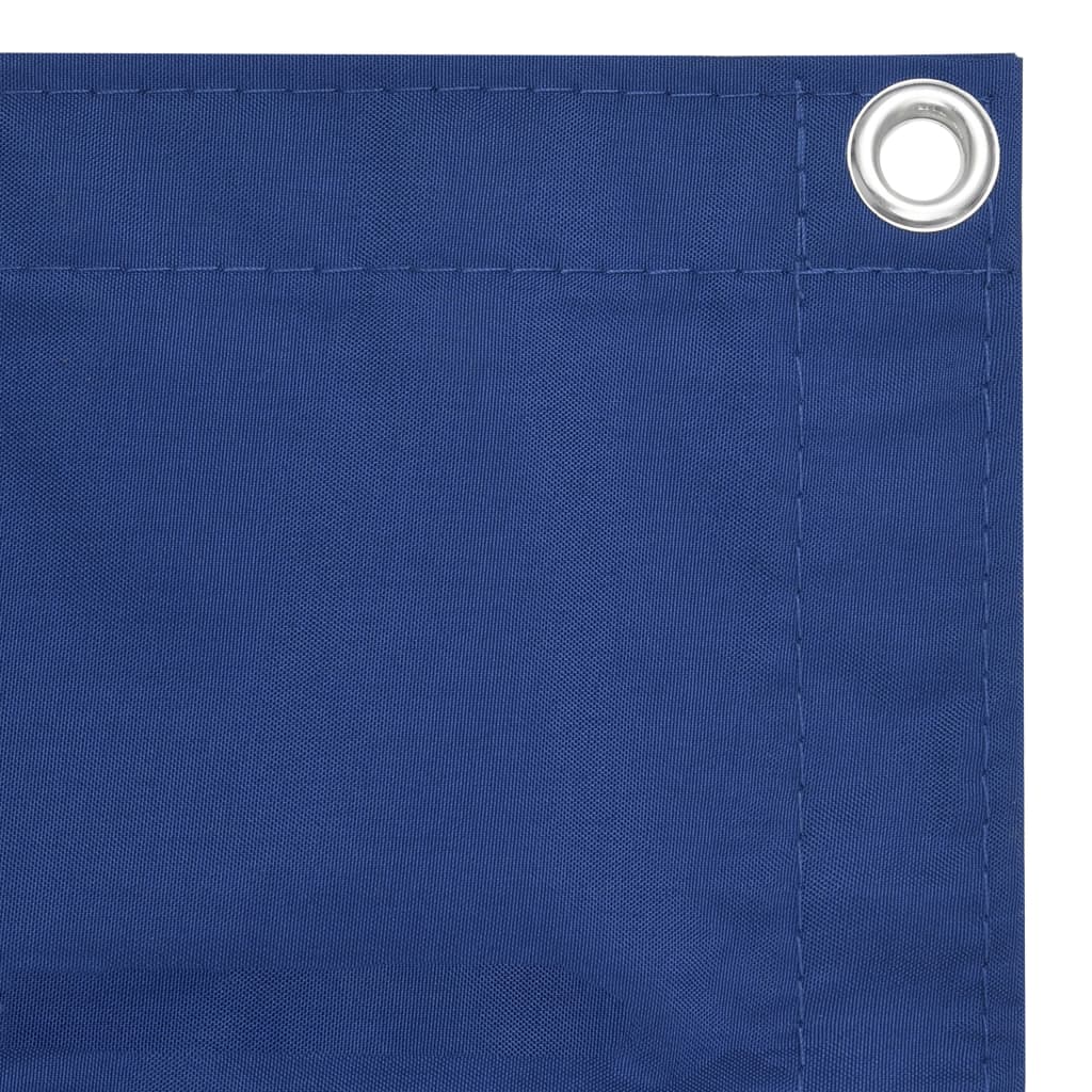 Balkonscherm 75x400 cm oxford stof blauw