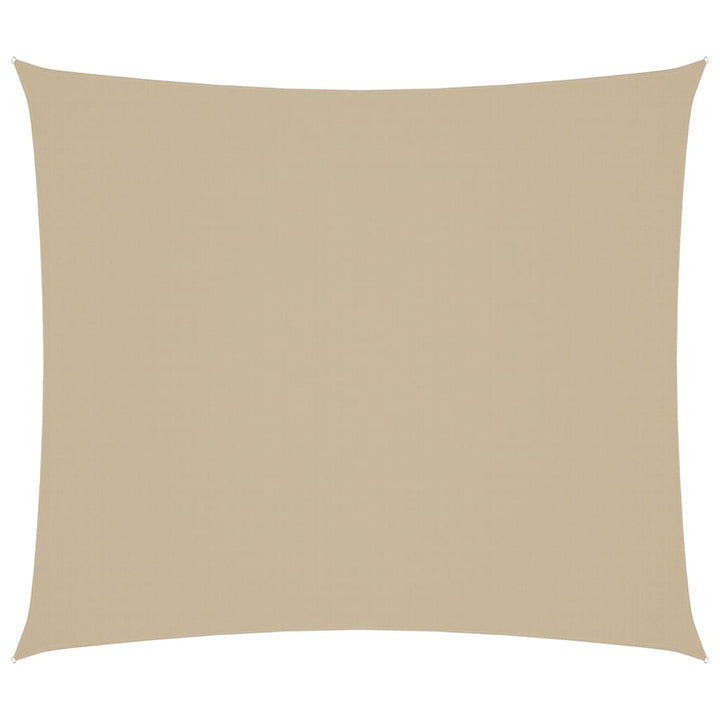 Zonnescherm rechthoekig 2x2,5 m oxford stof beige