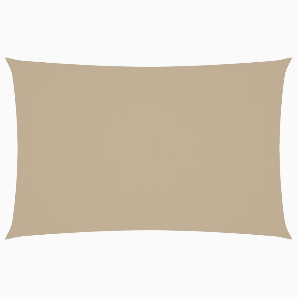 Zonnescherm rechthoekig 2x4,5 m oxford stof beige