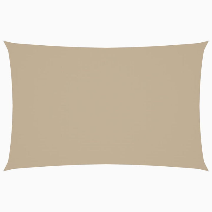 Zonnescherm rechthoekig 2x4,5 m oxford stof beige