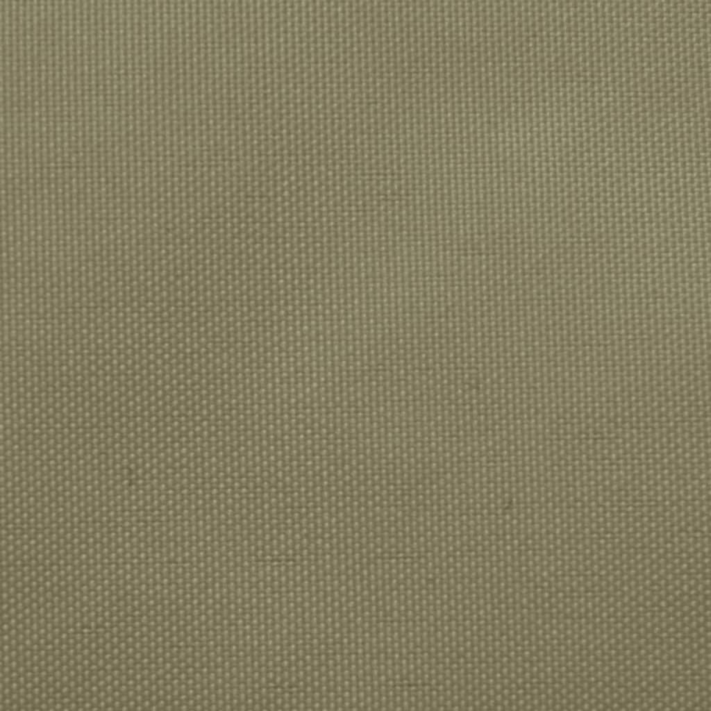 Zonnescherm rechthoekig 2x5 m oxford stof beige