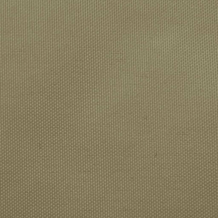 Zonnescherm rechthoekig 2x5 m oxford stof beige