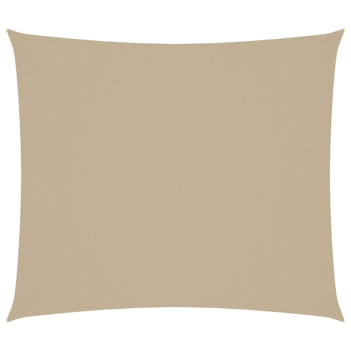 Zonnescherm rechthoekig 2,5x3 m oxford stof beige