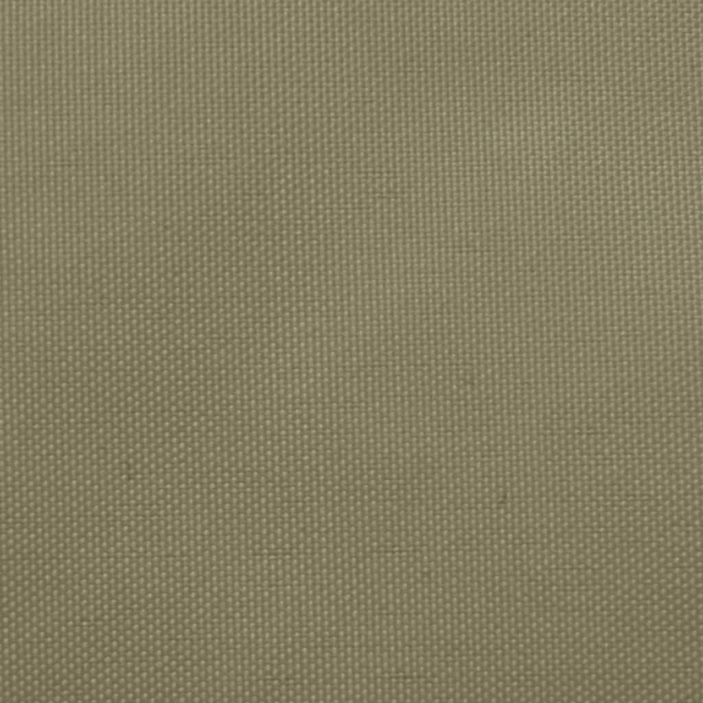 Zonnescherm rechthoekig 2,5x3 m oxford stof beige