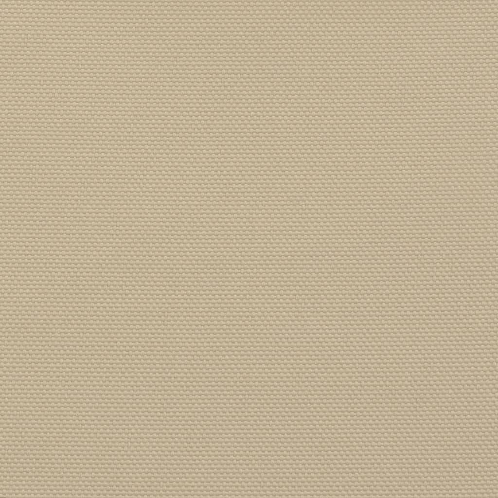 Zonnescherm rechthoekig 3x4,5 m oxford stof beige