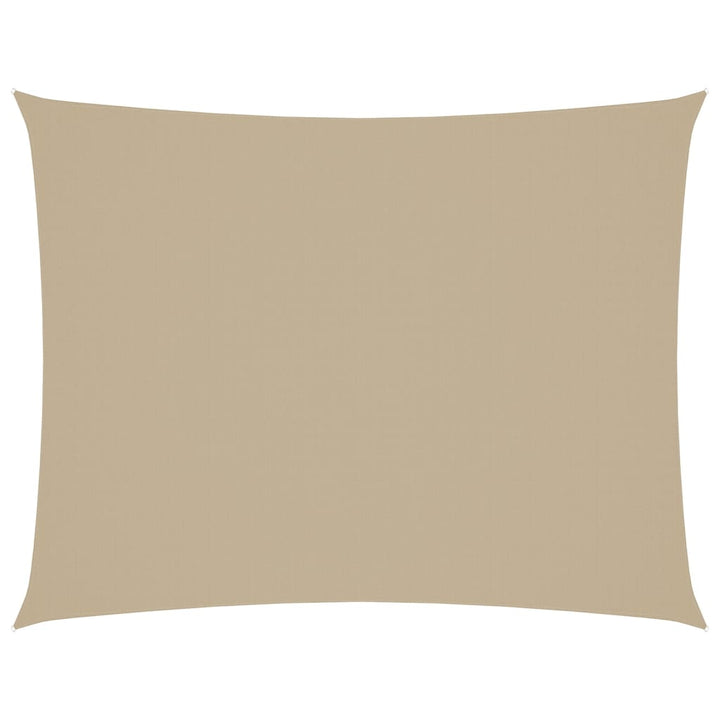 Zonnescherm rechthoekig 3x6 m oxford stof beige