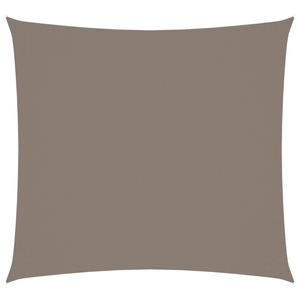 Zonnescherm vierkant 2x2 m oxford stof taupe