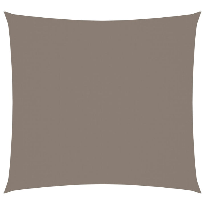 Zonnescherm vierkant 2x2 m oxford stof taupe