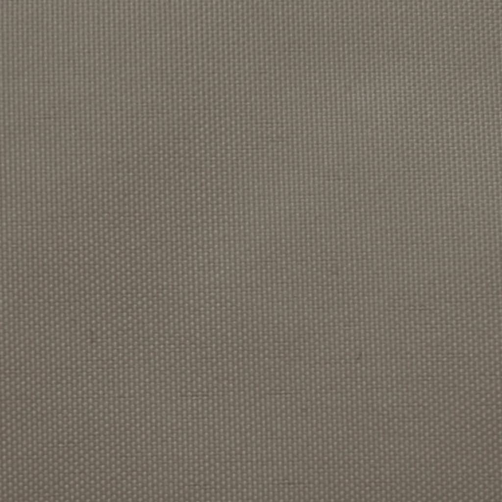 Zonnescherm vierkant 2x2 m oxford stof taupe