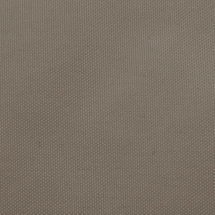 Zonnescherm vierkant 2x2 m oxford stof taupe