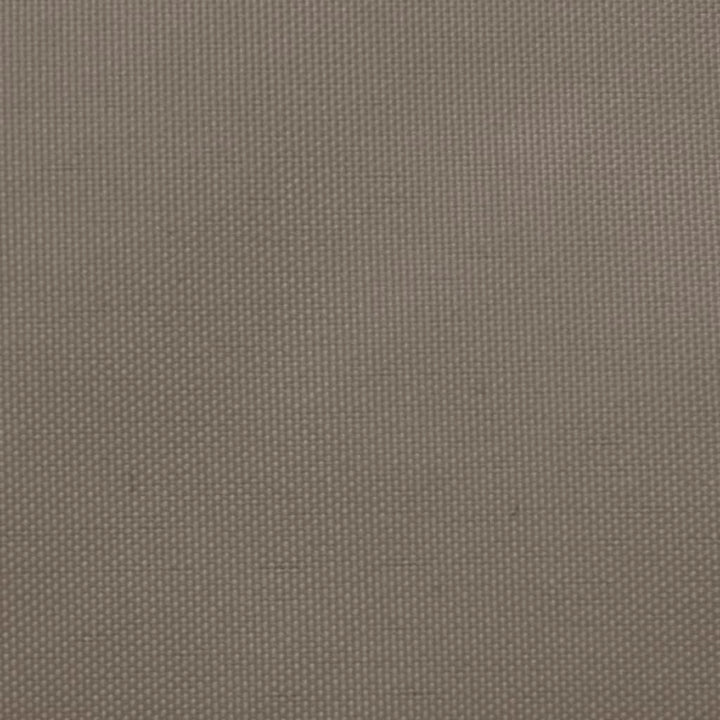 Zonnescherm vierkant 2,5x2,5 m oxford stof taupe