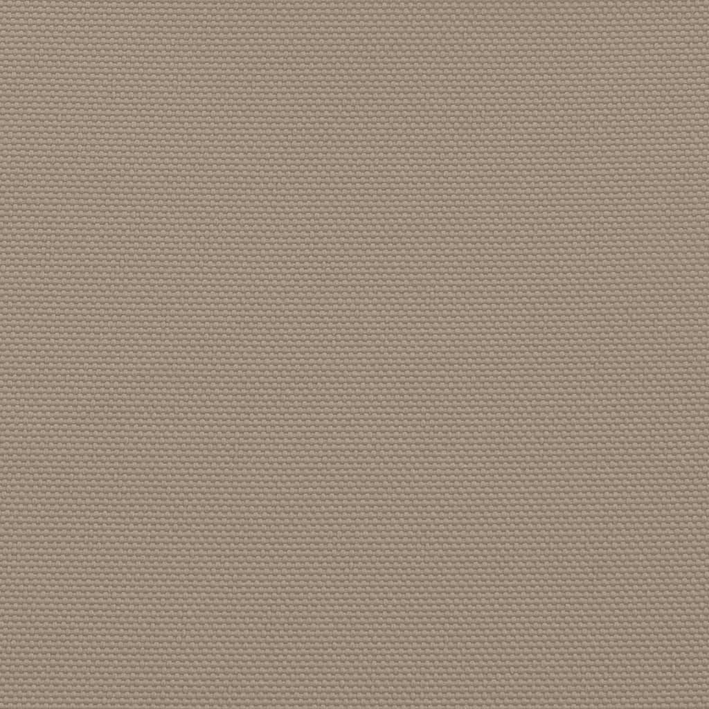 Zonnescherm vierkant 2,5x2,5 m oxford stof taupe