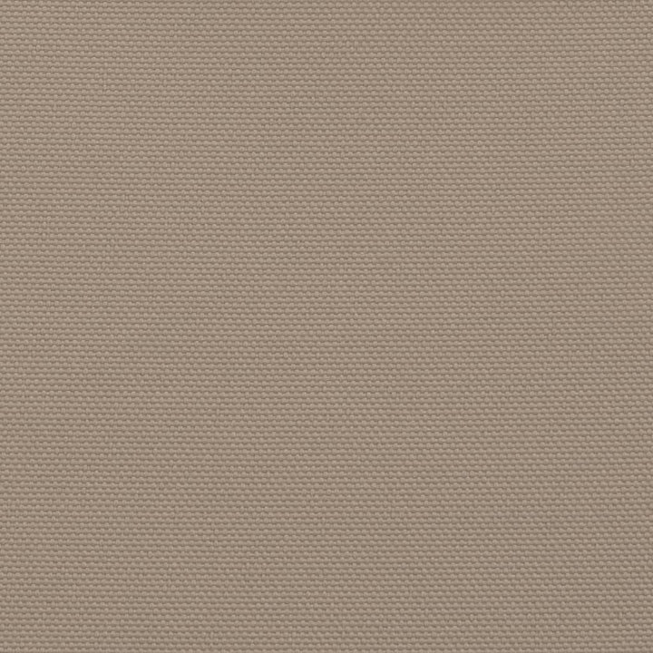 Zonnescherm vierkant 3,6x3,6 m oxford stof taupe