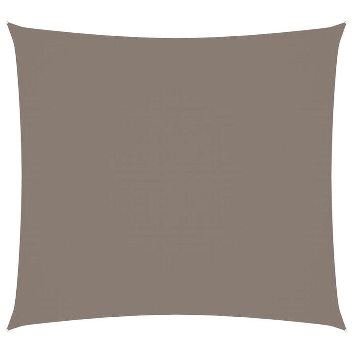 Zonnescherm rechthoekig 2x2,5 m oxford stof taupe