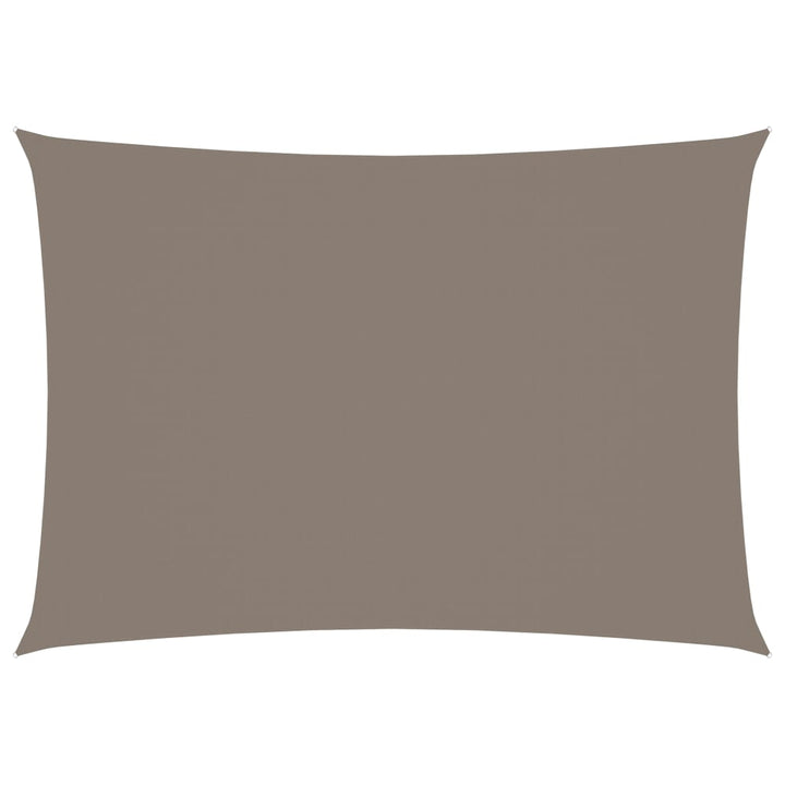 Zonnescherm rechthoekig 2,5x4 m oxford stof taupe